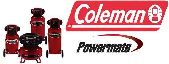 Coleman Powermate Air Compressor Parts, Breakdowns & Manuals